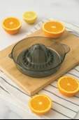 Akrilik Füme Narenciye Limon & Portakal Sıkacağı Pratik Portakal Sıkacağı - 3