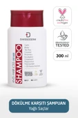 Swissoderm Dökülme Karşıtı Şampuan, Yağlı Saç, Vegan, Hızlı Uzatma, Sülfatsız Tuzsuz Saç Dökümesine Karşı 300ml - 1