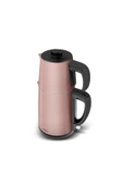 Karaca Gastro Dem 2 in 1 Çelik Inox Çay Makinesi ve Su Isıtıcı Rosegold - 2