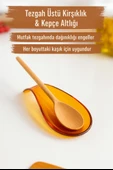 Akrilik Bal Tezgah Üstü Kirli Kaşıklık & Kepçe Altlığı - 1