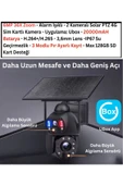 Urfakent 4G Çift Kameralı 36X Optik Zoom Solar Kamera(Hafıza Kartı Dahildir) - 3