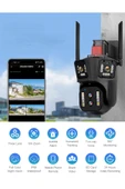 Urfakent Ipc360 3+1 Lens 10x Hibrit Zoom Wifi Ptz Kamera(hafıza Kartı Dahildir) - 3