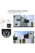Urfakent İcsee 6 MP Çift Kameralı 36X Optik Zoom Büyük Kasalı PTZ Wifi Kamera(Hafıza Kartı Dahildir) - 3