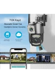 Urfakent 4G Çift Kameralı Sim Kart İle Çalışan Elektrikl PTZ Kamera(Hafıza Kartı Hediyelidir) - 6