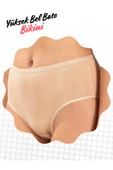 Berrak Yüksek Bel Bato Tarzında Bikini 3 Lü Adet Ekonomik Set (Ultra Kalitededir) - 3