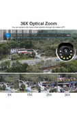 Urfakent İcsee 6 MP Çift Kameralı 36X Optik Zoom Büyük Kasa PTZ Wifi Kamera(Hafıza Kartı Dahildir) - 8