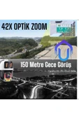 Urfakent İcsee 8 MP Çift Kameralı 42X Optik Zoom Metal Kasalı PTZ Wifi Kamera(Hafıza Kartı Dahildir) - 3