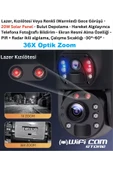 Urfakent 4G Çift Kameralı 36X Optik Zoom Solar Kamera(Hafıza Kartı Dahildir) - 2