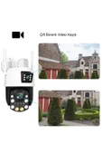 Urfakent İcsee 6 MP Çift Kameralı 36X Optik Zoom Büyük Kasalı PTZ Wifi Kamera(Hafıza Kartı Dahildir) - 4