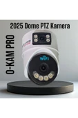 Urfakent Çift Kameralı Dome Wifi Kamera Kapı Girişi Iç Ortam Ve Asansör Kamerası - 2