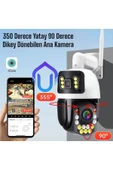 Urfakent İcsee 8 MP Çift Kameralı 42X Optik Zoom Metal Kasalı PTZ Wifi Kamera(Hafıza Kartı Dahildir) - 4