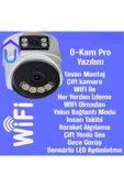 Urfakent Çift Kameralı Dome Wifi Kamera Kapı Girişi Iç Ortam Ve Asansör Kamerası - 3