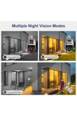 Urfakent İcsee 6 MP Çift Kameralı 36X Optik Zoom Büyük Kasa PTZ Wifi Kamera(Hafıza Kartı Dahildir) - 5