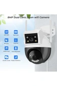Urfakent Wifi Ptz Kamera 4mp Çift Ekran 3.6mm 6mm Ip Kamera Dış Mekan - 6