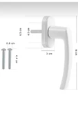 ALA MEŞE Pimapen(pvc)pencere Kolu Meşe - 3