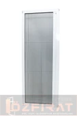 ÖZFIRAT PVC YAPI Akordeon Pileli Pilise Pencere Sineklik Beyaz, 70*130 Cm. Istenilen Ölçüde thumbnail 2