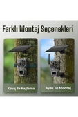 Urfakent 3 Sensörlü GPS Destekli 4G Sim Kartlı Solar Foto Kapan Kamera thumbnail 6