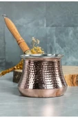 TAT METAL Büyük Boy Bakır Cezve ve sütlük - 1