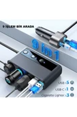 Urfakent 154w Araç Şarj Adaptörü Çakmak Splitter 9 In 1 Hediyelidir - 1