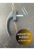 ÖZFIRAT PVC YAPI Pencere Kolu / ALÜMİNYUM Akustik Model / Antrasit 10 Adet - 2