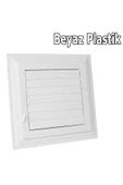Process 50x50 Beyaz Plastik Banyo Wc Havalandırma Menfez Panjur - 1