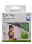 Nimo Kinesiyoloji Bandı (Ağrı Bandı) 5cm*5m Yeşil - 1