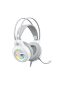 Havit Gamenote H2040D RGB Aydınlatmalı Mikrofonlu Gaming Oyuncu Kulaklığı - 3.5mm Jack + USB - Beyaz - 2