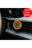 Frager Ahşap Araba Kokusu Difüzör Oto Koku Amber GülBahçe BabyMist Hediye Esans m016 - 1