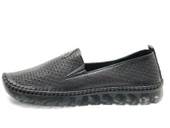 Ayakdaş Saraç Detaylı Şeffaf Taban Hakiki Deri Kadın Babet Ayakkabı thumbnail 4