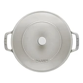 Staub 405014860 Döküm Tencere 28 cm Trüf Beyazı - 4