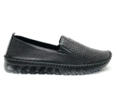 Ayakdaş Saraç Detaylı Şeffaf Taban Hakiki Deri Kadın Babet Ayakkabı thumbnail 3