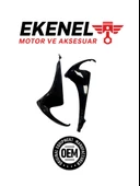 Honda DİO110 Ön Dizlik Takım Siyah OEM | Şık ve Dayanıklı Gövde Takımı - 1