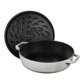 Staub 405014860 Döküm Tencere 28 cm Trüf Beyazı - 2
