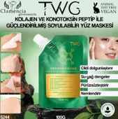 Clamencia TWG Kolajen Peptit Soyulabilir Yüz Maskesi 100gr - 1