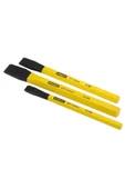 Stanley Sarı Yassı Keski Seti 10 12 16 mm 3 Parça St418298 - 1