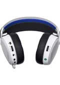 SteelSeries Arctis 7P+ PS5 Wireless Gaming Kulaklık-Kayıpsız 2,4GHz - PS 3D Audio Destekler - Beyaz - 2