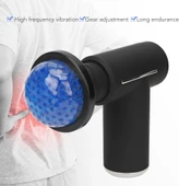 Sıcak Ve Soğuk Terapili Masaj Tabancası - Şarjlı Isıtmalı Masaj Cihazı - Sporcu Masaj Aleti - 1