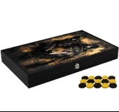 Özel Kurt Tasarımı Tavla - 2