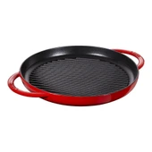 Staub 405115250 Çift Kuplu Döküm Tava 30 cm Kiraz - 1