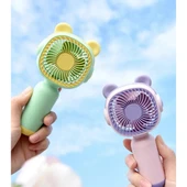 Taşınabilir Sevimli Renkli Mini El Fanı - 1
