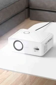 Hoco DT3 Smart Elektrikli Otomatik Odaklanma Özellikli 1080P Full HD Android BT Projeksiyon Cihazı - 2