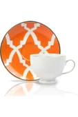 Morocco Tabak+çay Fincanı D3 Turuncu 170cc - 1