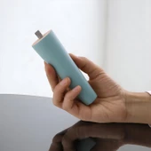 4 Adet Ahşap Ayak 12 Cm Su Yeşili M8 Civatalı Bağlantı Aparatlı Dolap Mobilya Koltuk Kanepe Destek Ayağı Ayakları thumbnail 4