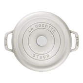Staub 405014130 Döküm Tencere 26 cm Trüf Beyaz - 3