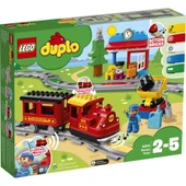 ® DUPLO® Buharlı Tren 10874 - 2 Yaş ve Üzeri Çocuklar için İstasyon ve Kömür Vagonu İçeren Eğitici Oyuncak Yapım Seti (59 Parça) - 4