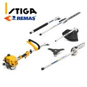 Stiga MT330 Çok Fonksiyonlu Benzinli Motorlu Tırpan - Testere - Çit Budama - 1