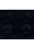 Hoover HVW6MBB Siyah Cam Ankastre Ocak - 1