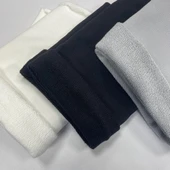 Kaf Kumaş  3 İplik Kumaş | Siyah (550gr) thumbnail 3