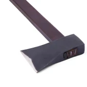 885 Gram 36 Cm El Yapımı Marangoz Balta Yarma Yontma Odun Kesme Ahşap Saplı Ergonomik Kamp Baltası - 4