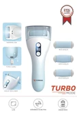Torima BCM-1138T Beyaz LED Ekran Göstergeli Turbo Modlu Su Geçirmez Ayak Bakım Törpüsü - 1